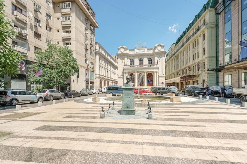 Ferienwohnung Oasis On Calea Victoriei Bukarest Exterior foto
